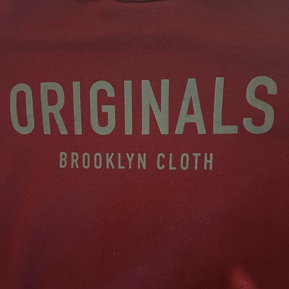 Burgundy Originals Sweatshirt (unisex) - Picture 5 of 5